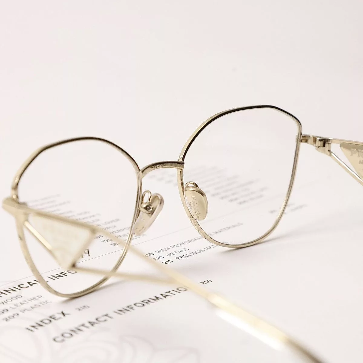 Prada Glasses PRADA 0PR 52ZV GLASSES Multi