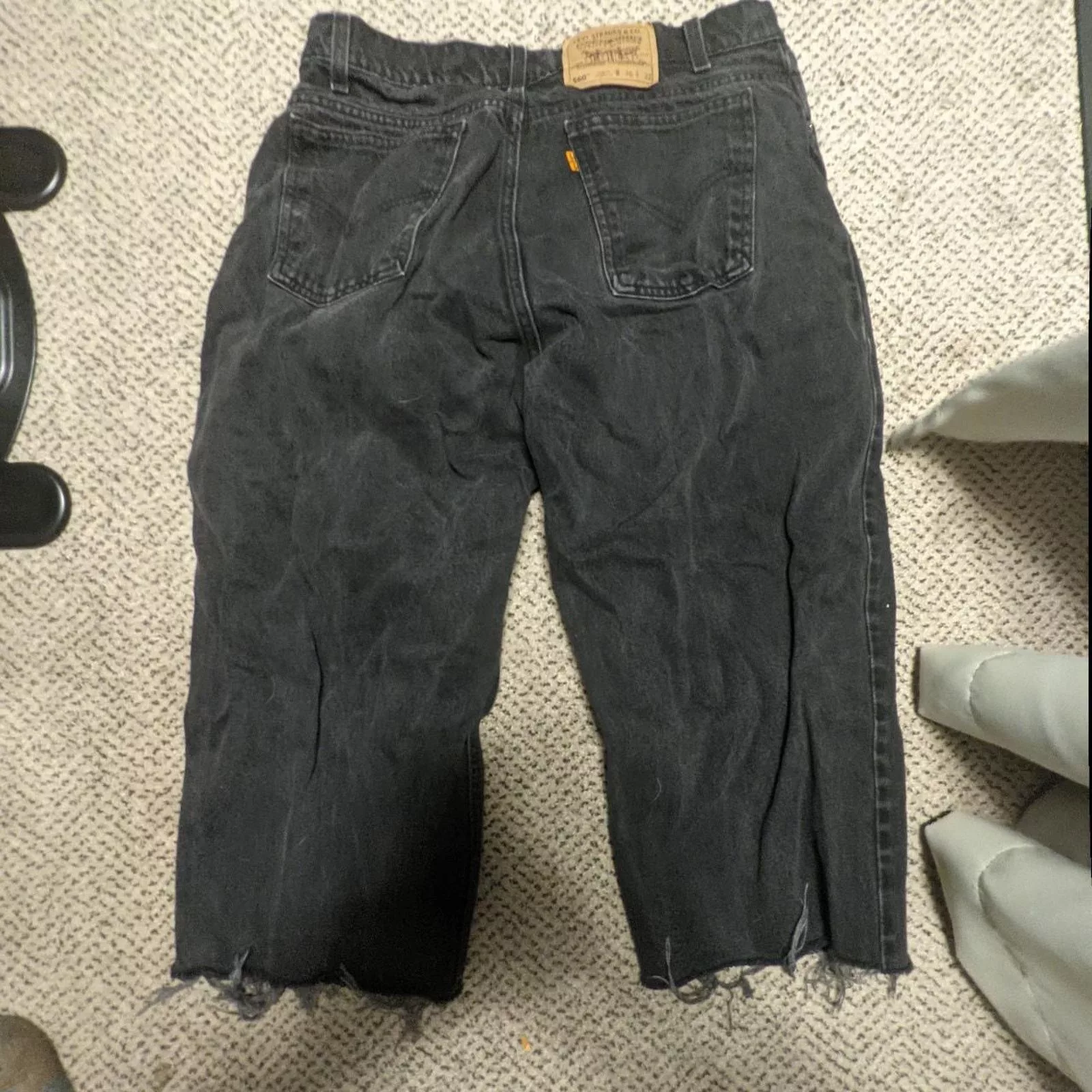 Levi's Denim Levi's Levis 560 Black Denim Jeans