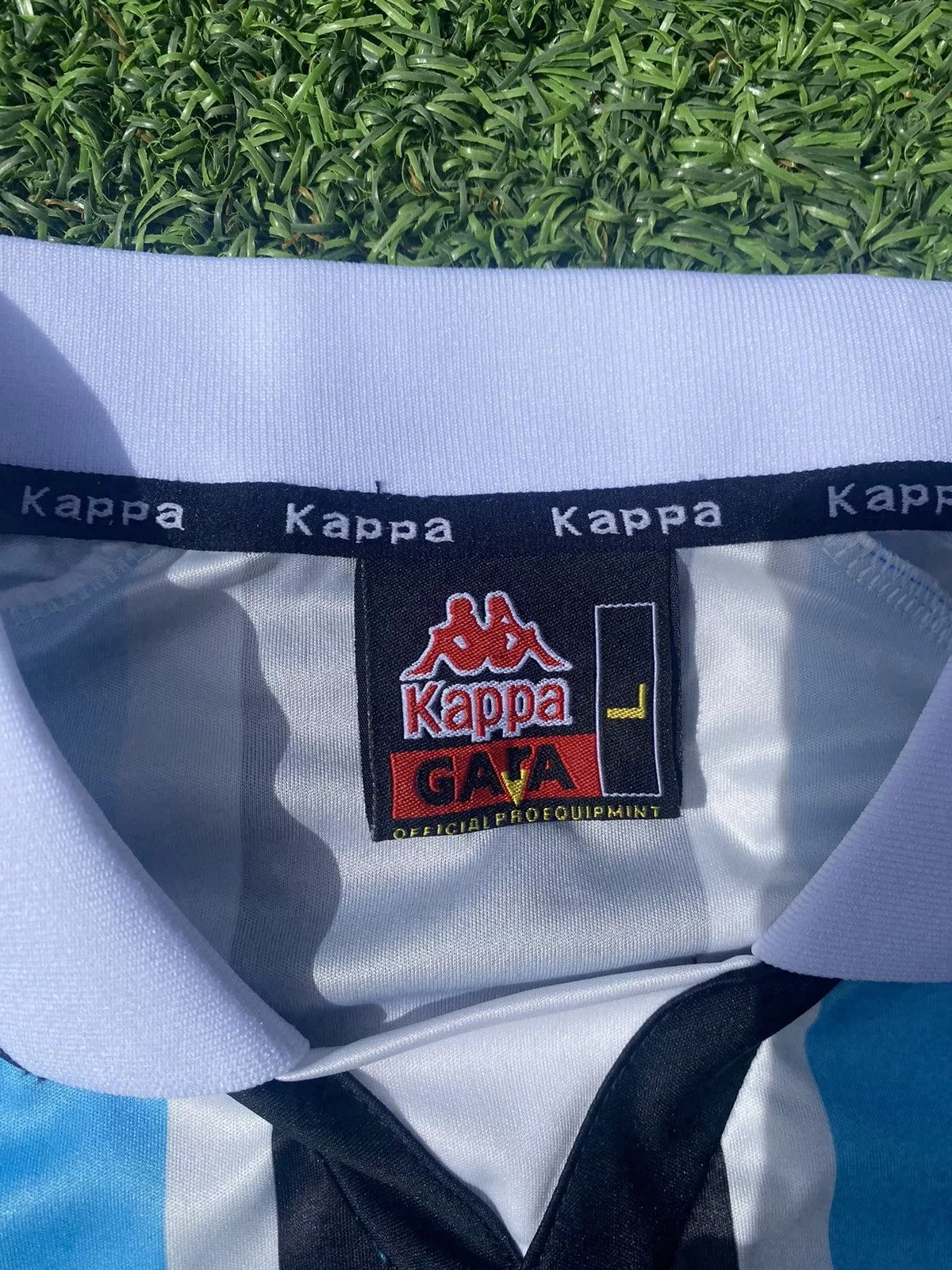 Kappa Jerseys Kappa × Vintage Vintage Rare Grêmio Soccer Jersey Excellent Condo Blue