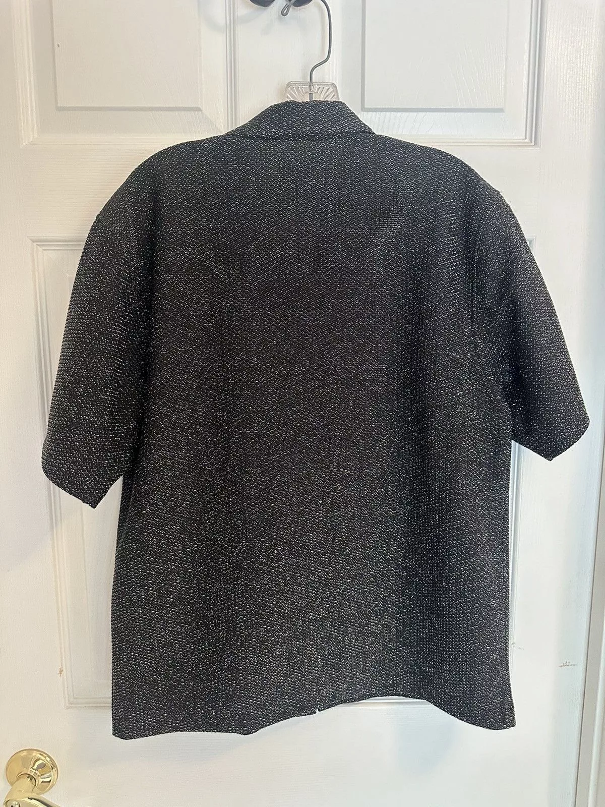 Supreme Shirts Button Ups Supreme Lurex Button up Black