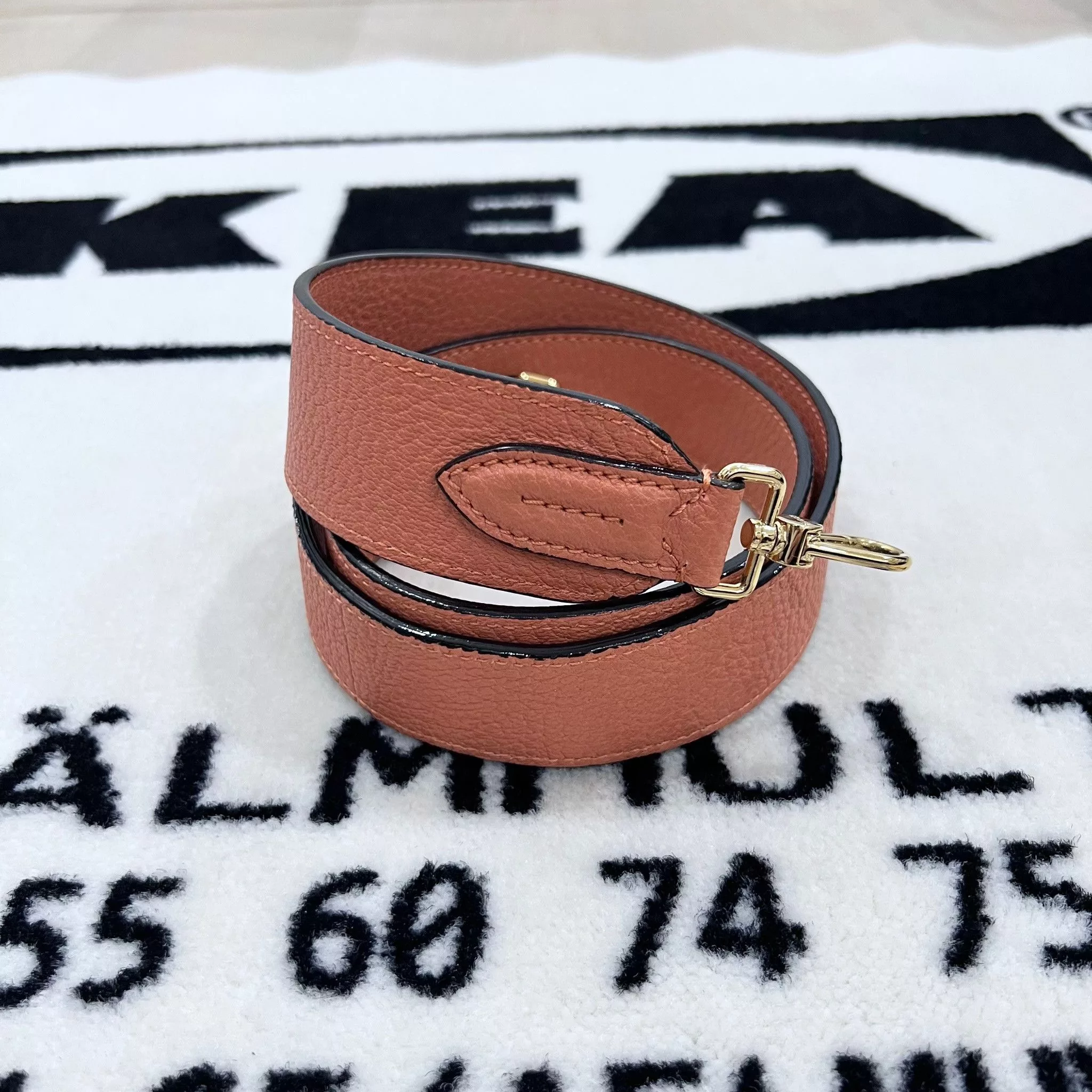 Bally Other Bally Leather Detachable Bag Universal Strap - Blush Pink Brown