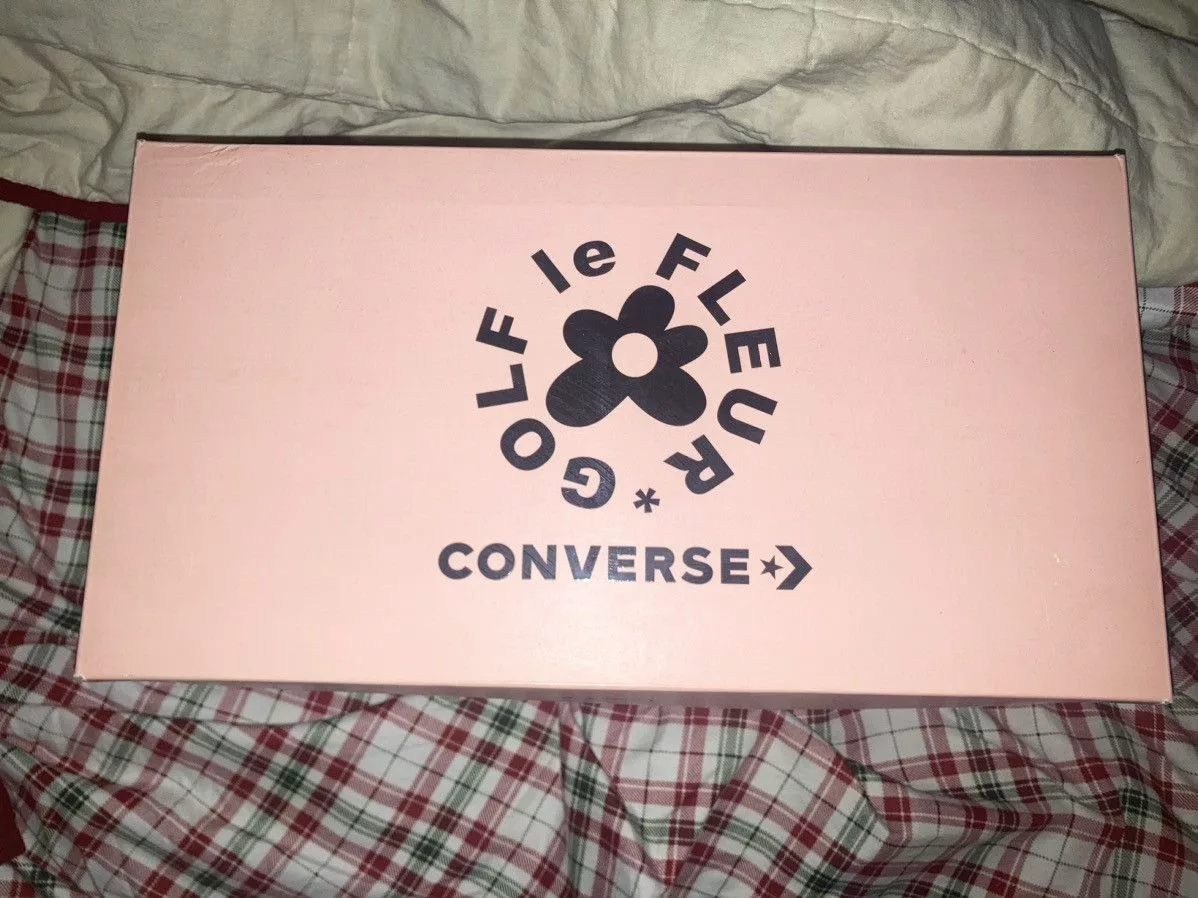 Golf le Fleur Low Top Sneakers Golf le Fleur × Golf Wang × Tyler The Creator Converse Ox Tyler the Creator Golf Le Fleur Red Blue Multi
