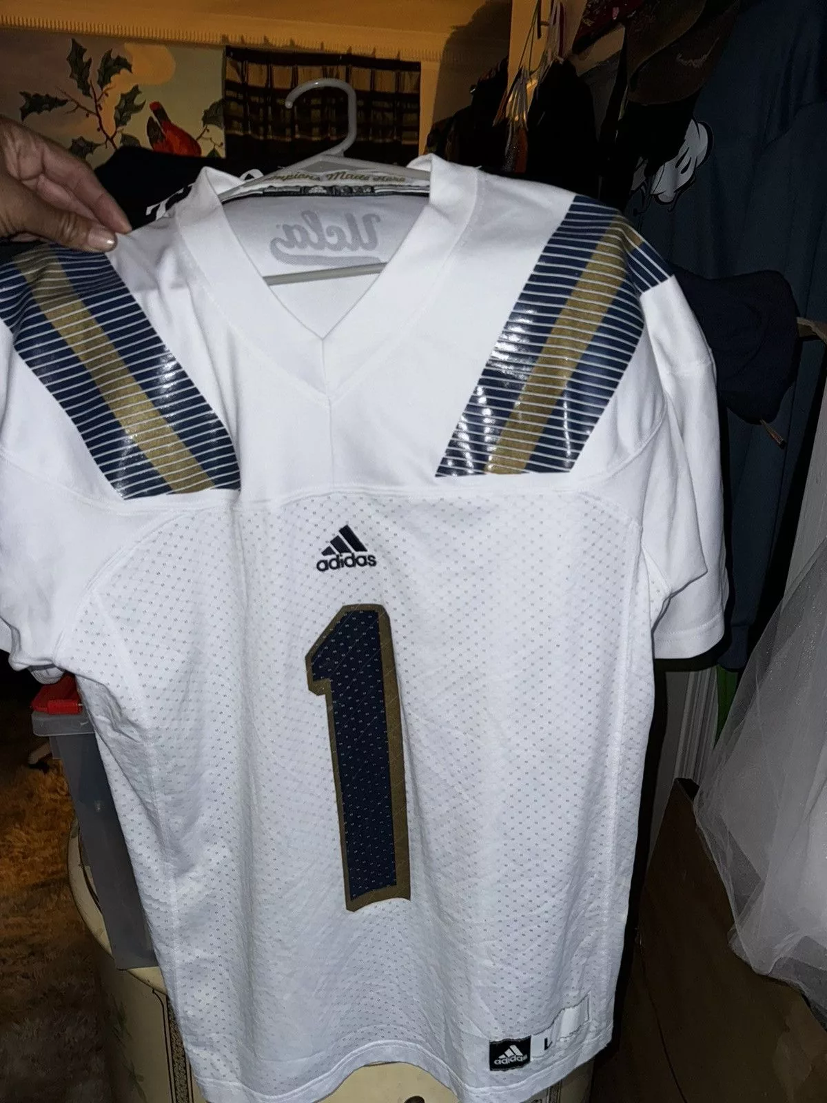 Adidas Jerseys adidas Men's UCLA Bruins NCAA Jersey Large White