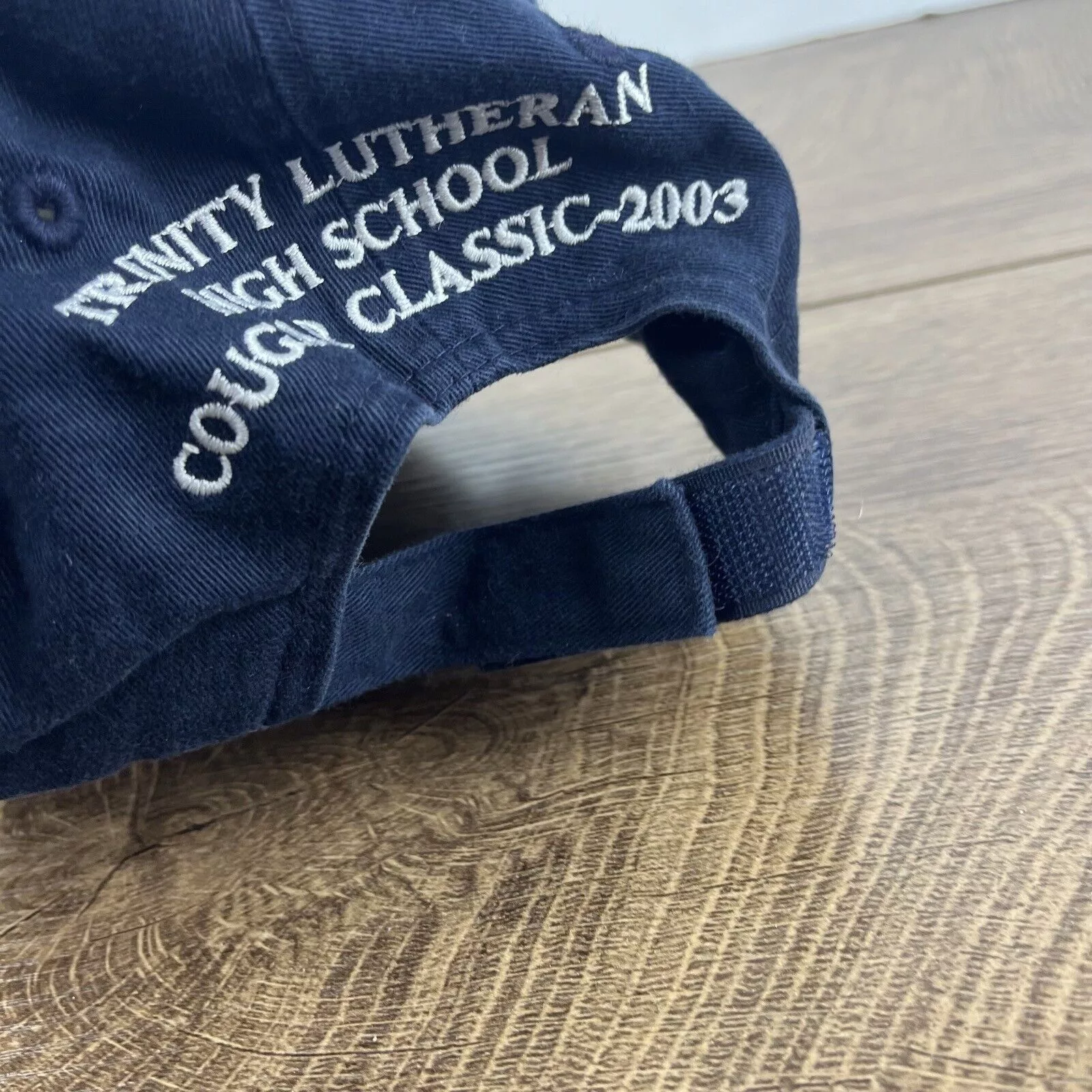 Other Hats Other Trinity Lutheran High School Hat Blue Adjustable Hat Cougar
