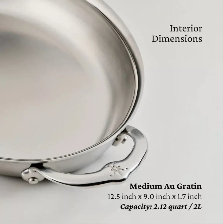 Oval Au Gratin - Medium