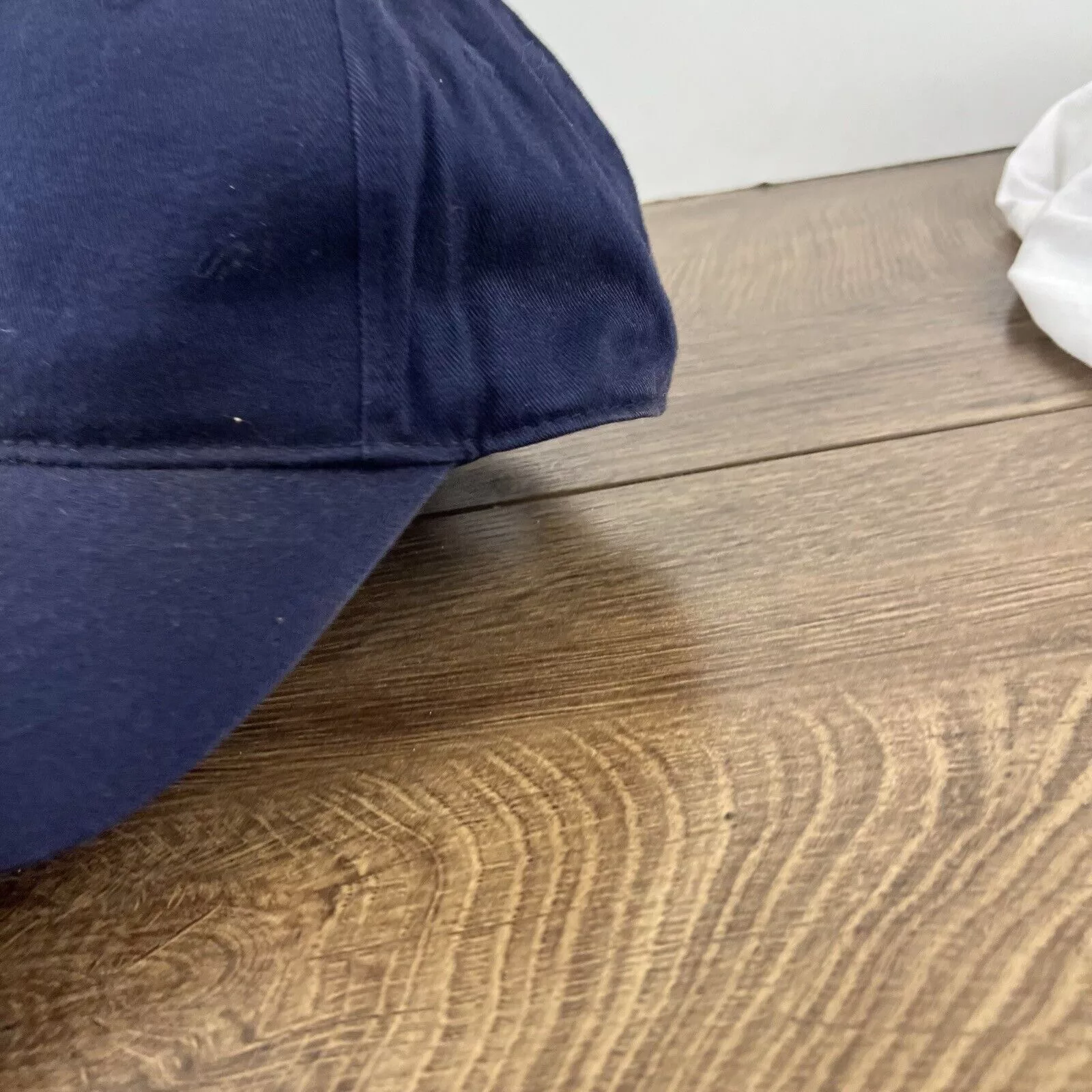 Other Hats Other Plain Navy Blue Hat Blue Adjustable Hat Blue Adult Size Base