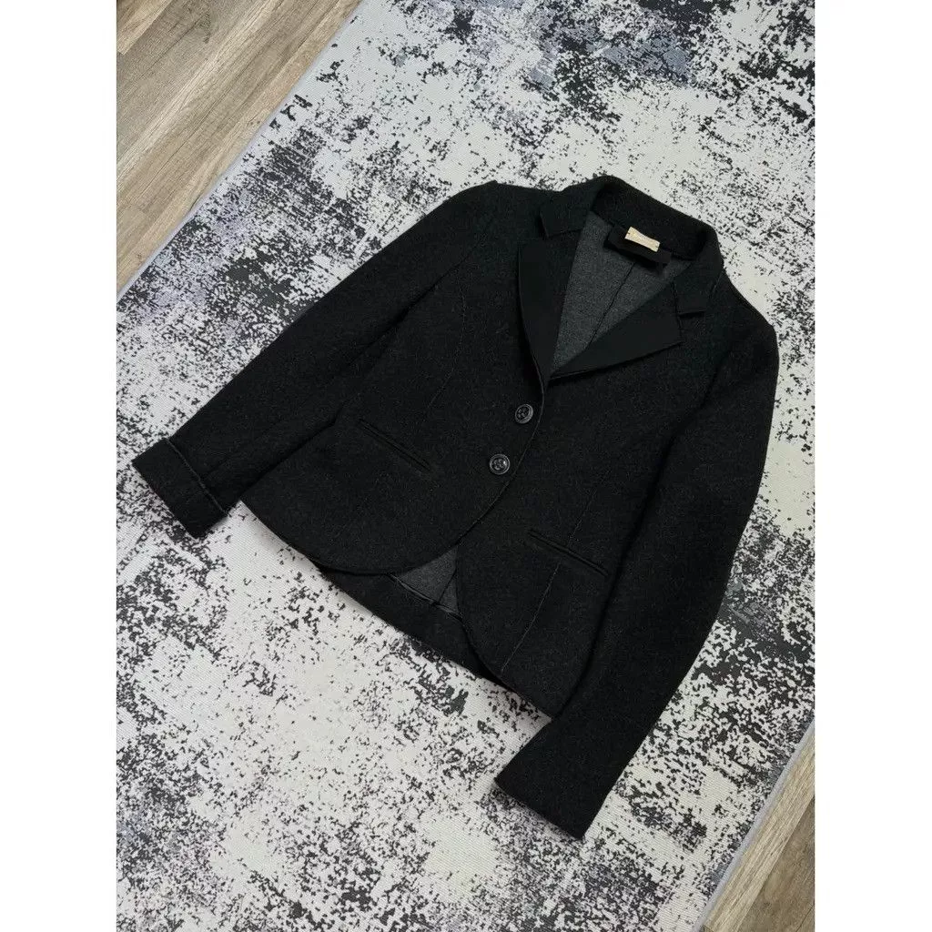 Vintage Jackets Vintage Rosso 35 Wool Jacket Grey Size 44 It Gray