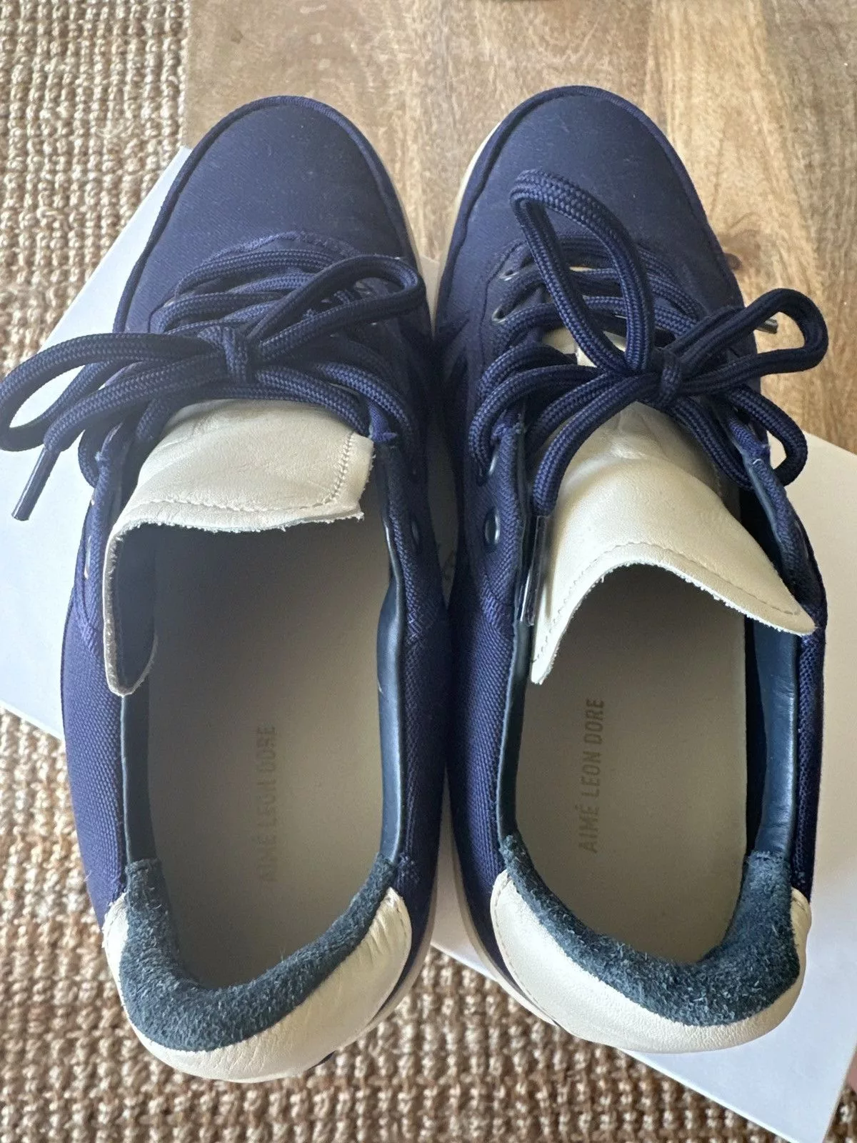 Aime Leon Dore Low Top Sneakers Aime Leon Dore Navy Q14 Sneaker Size 9 Blue