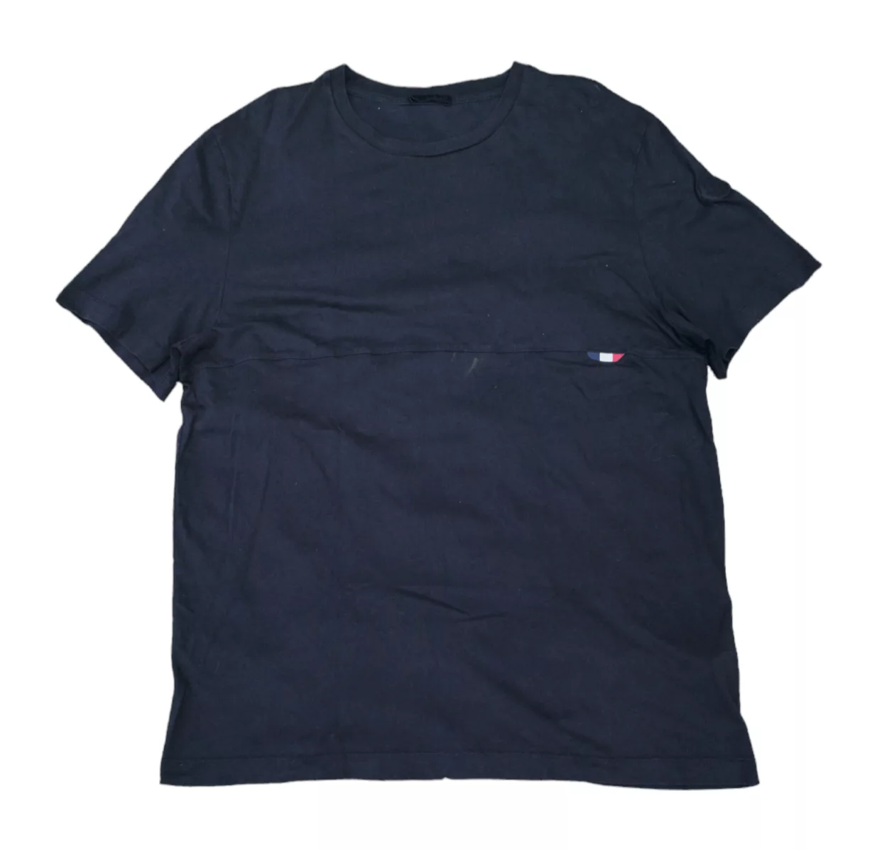 Moncler Short Sleeve T Shirts Moncler × Mugler × Yohji Yamamoto moncler asymetric logo t-shirt Black