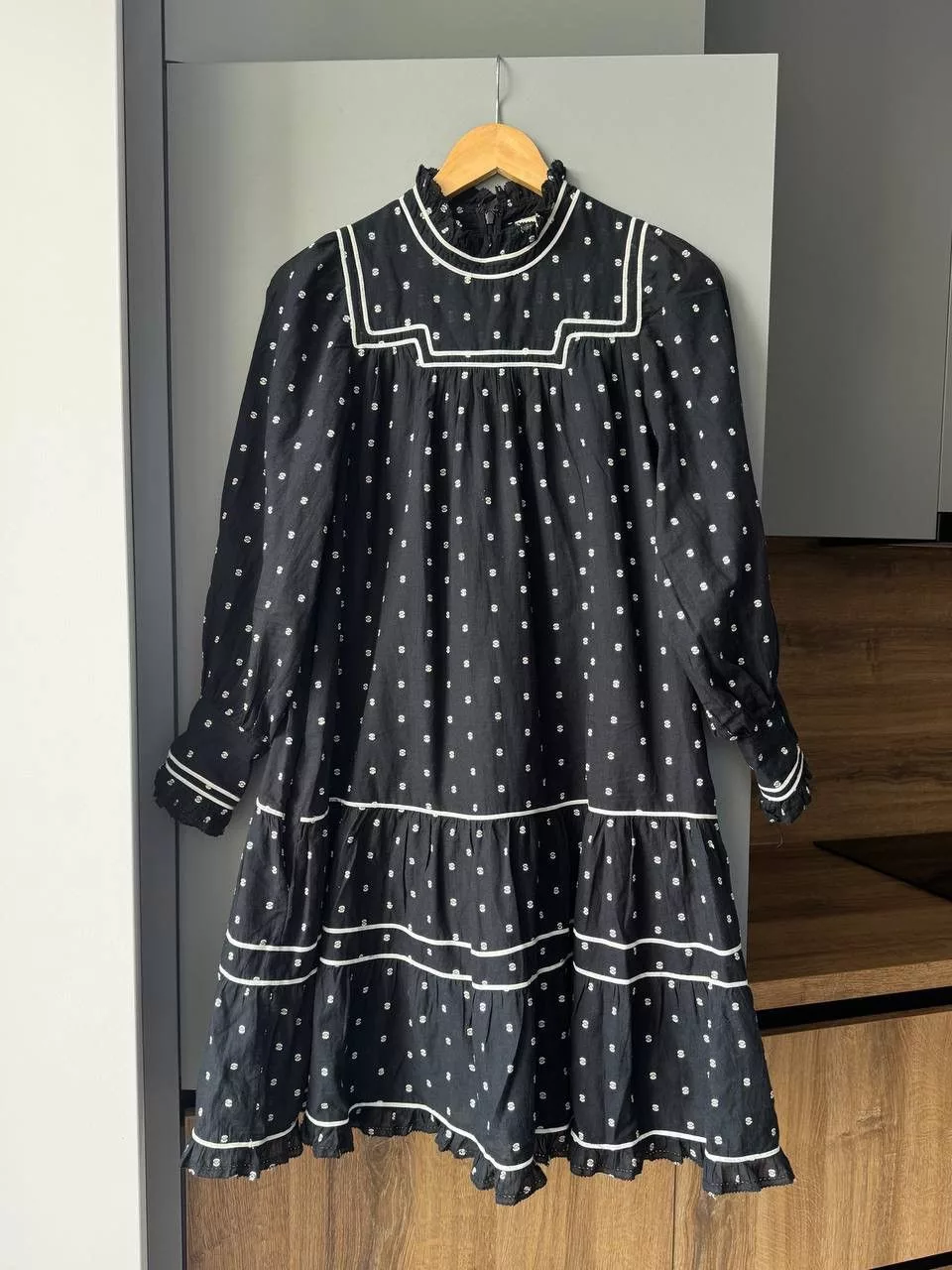 Ulla Johnson Mini Dresses RRP 500$ Ulla Johnson Blanche Dress - Eclipse Dot Black
