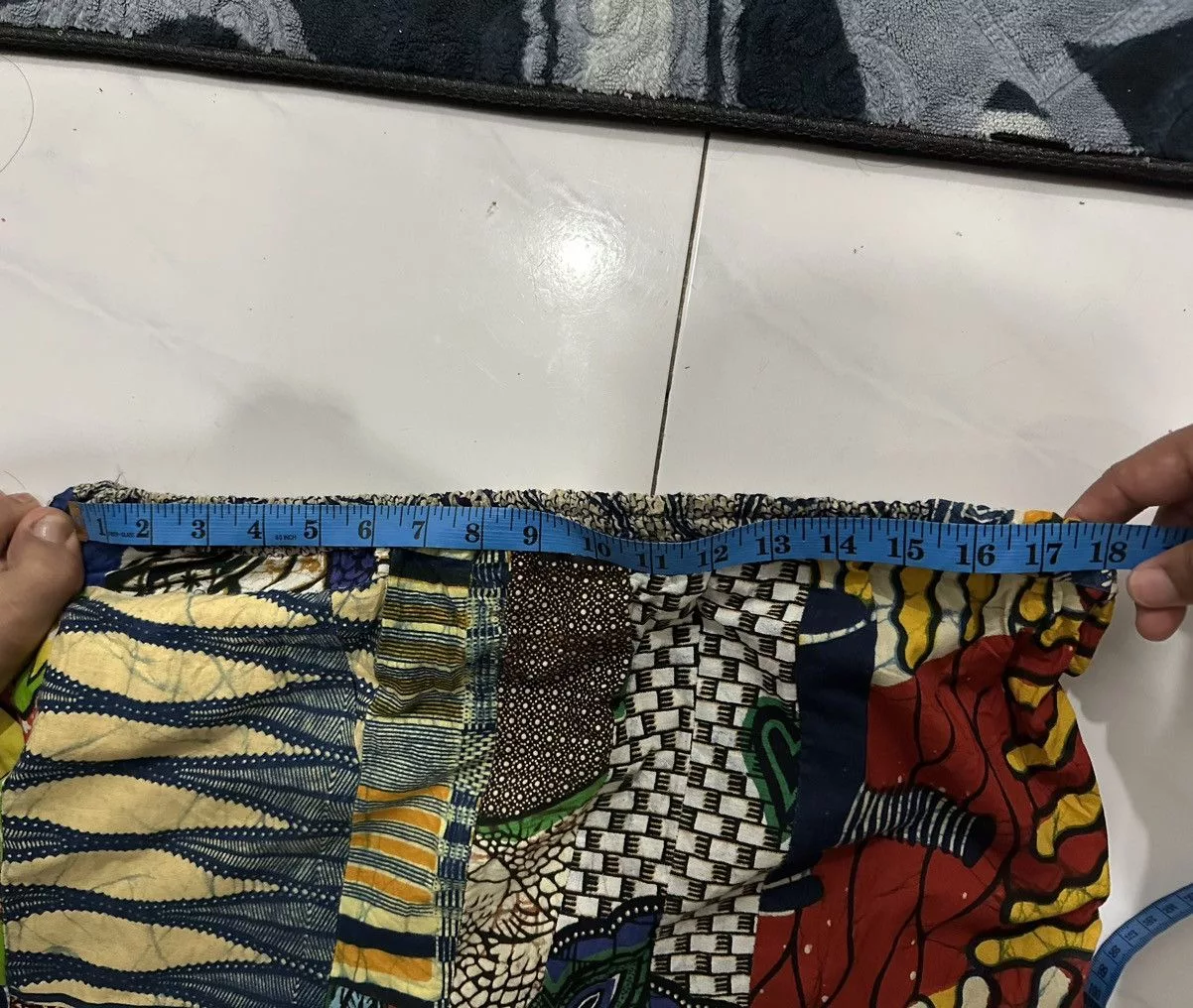 Vintage Casual Pants Vintage VTG Mens Patchwork Inspired By Boho Multi