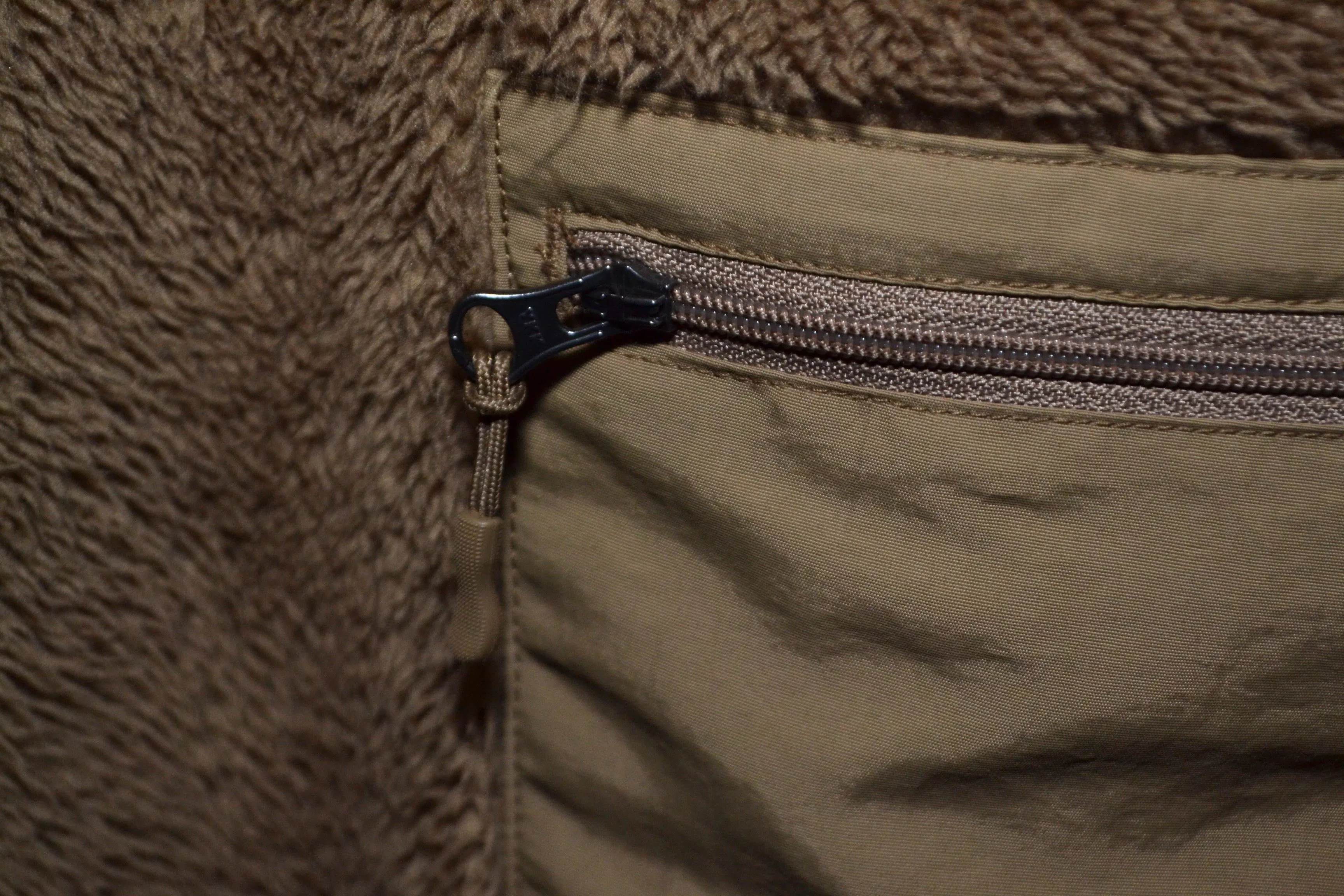 Engineered Garments Light Jackets Engineered Garments × Uniqlo Engineered Garments Uniqlo Pile Fleece Snap Shoulder XS Brown