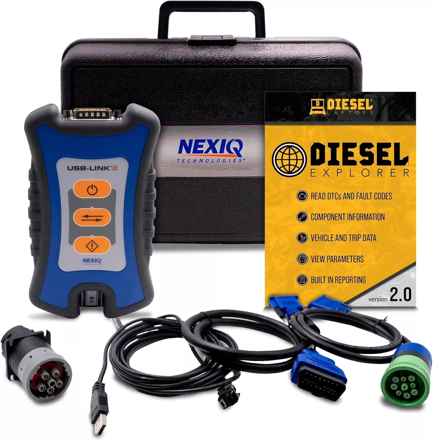 Diesel Laptops Nexiq USB Link 3 Wired Edition Diagnostic Software