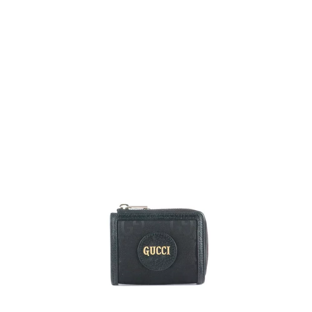 Gucci Wallets GUCCI - Off The Grid wallet in black leather and canvas Multi