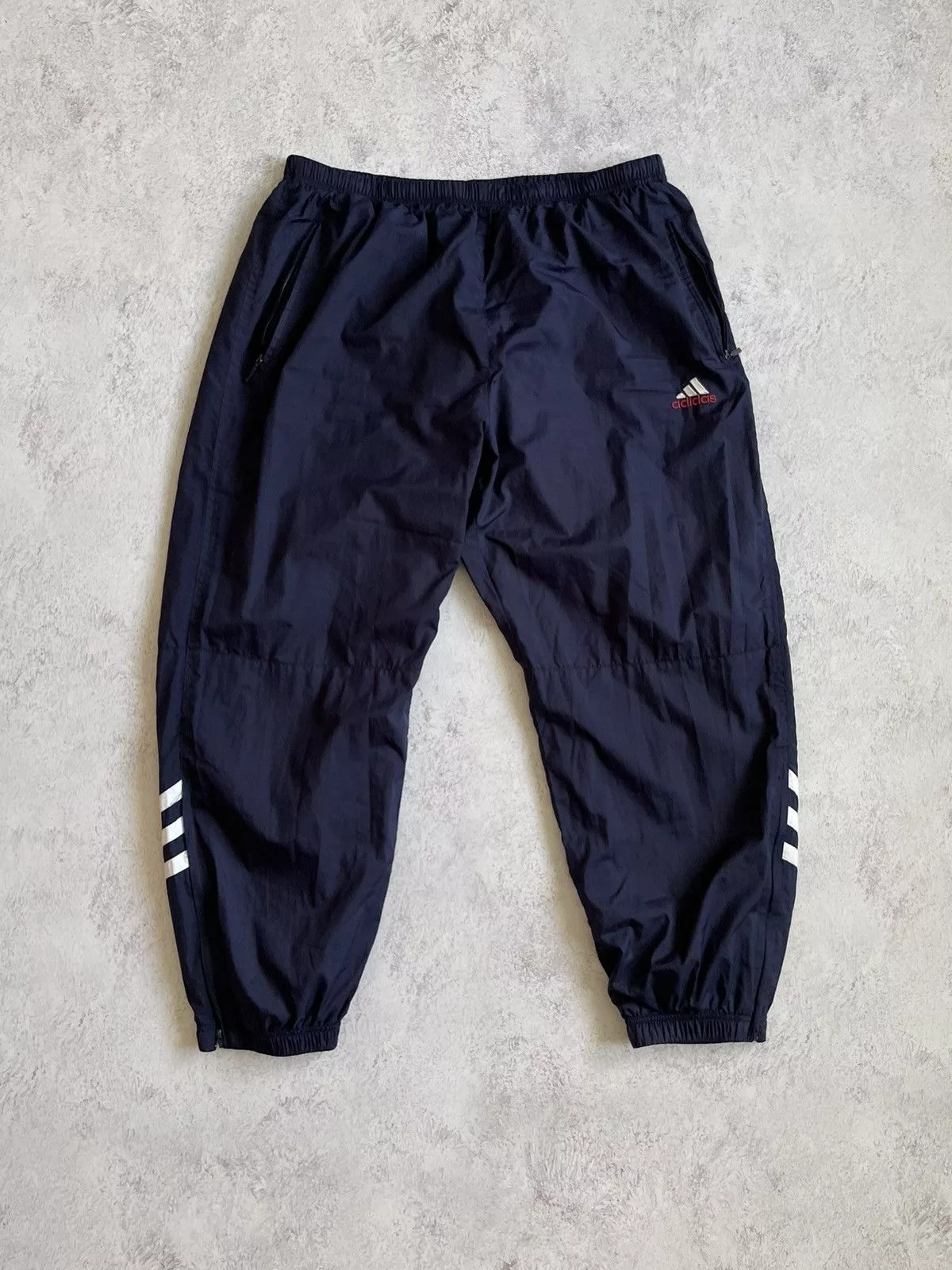 Adidas Sweatpants Joggers Adidas × Vintage Adidas Vintage 90s Track Pants Size XL Blue