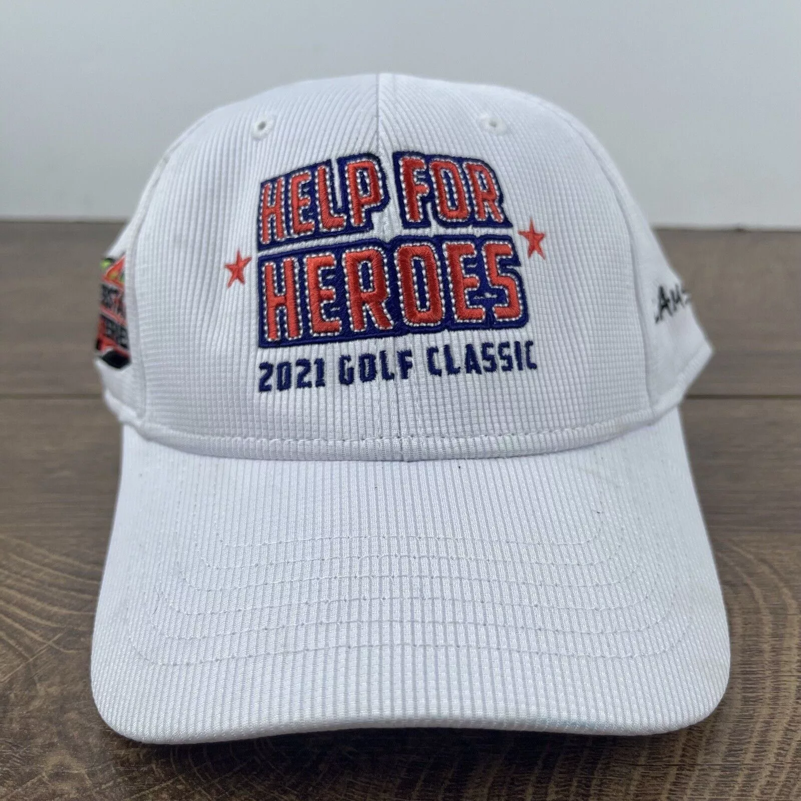 Other Hats Other Help for Heroes Hat 2021 Golf Classic Hat White Cap Hat Adju