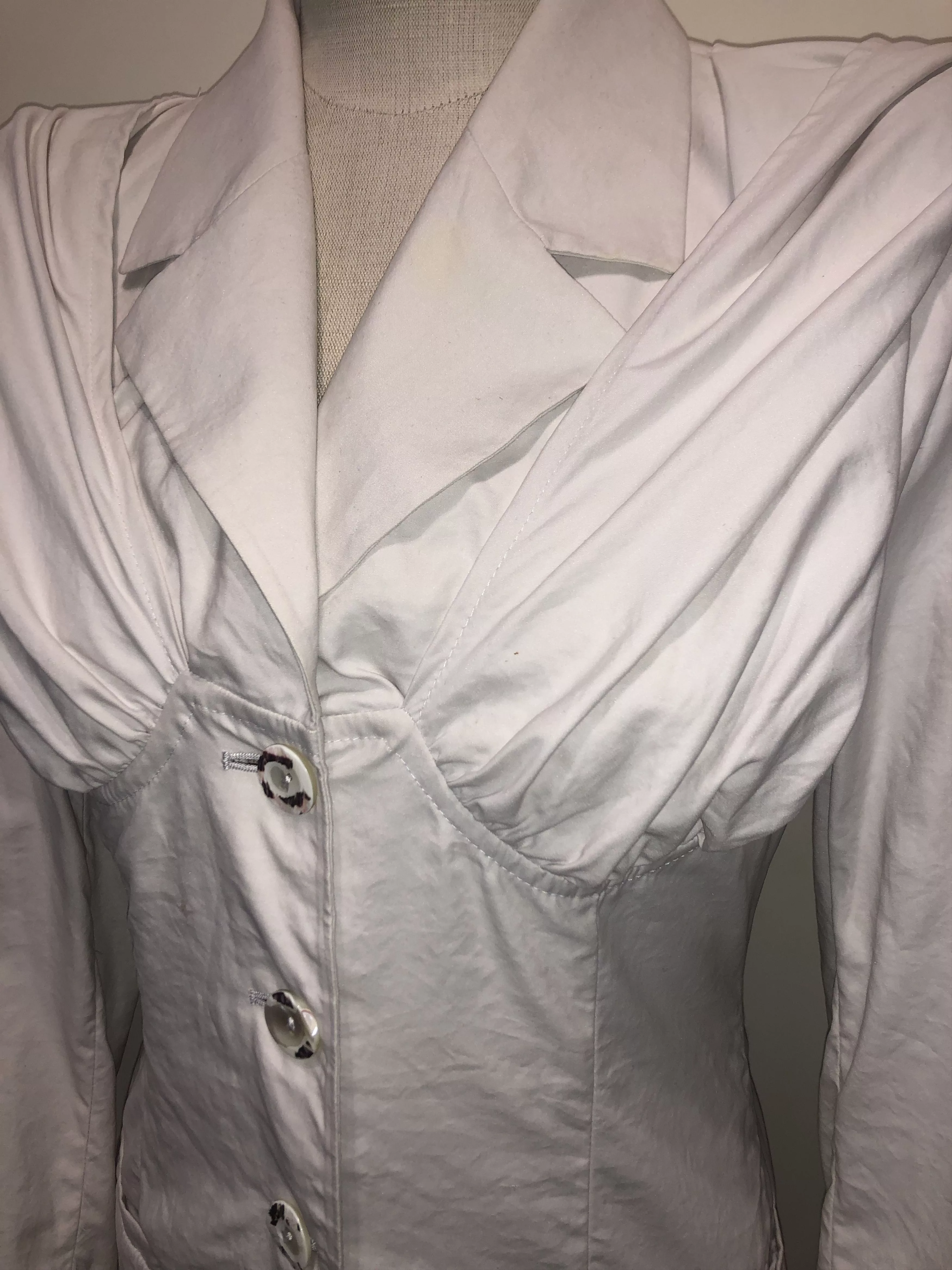Calugi e Gianelli Jackets Calugi e Gianelli Open backside hooded Jacket Beige