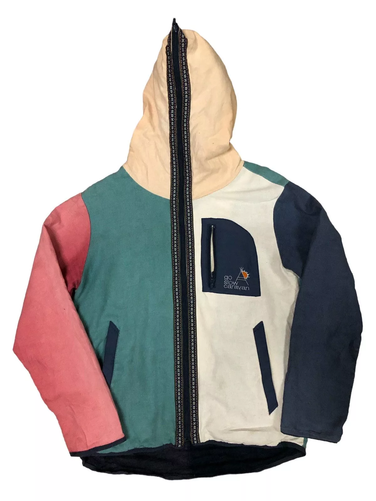 go slow caravan Light Jackets Go Slow Caravan Hooded Jacket Multi