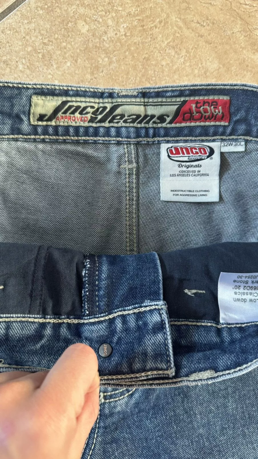 JNCO Denim Jnco Lowdown Blue