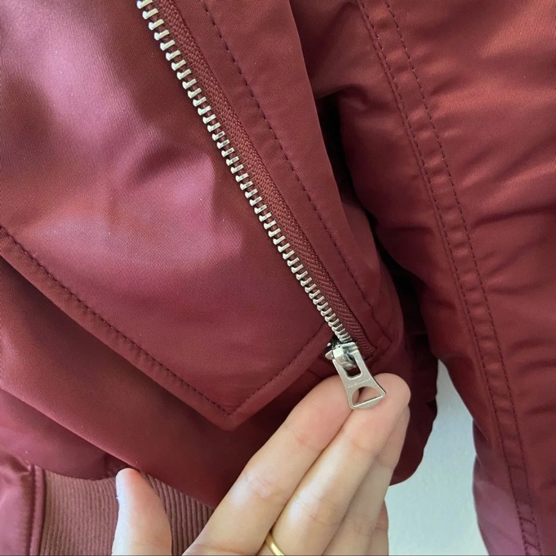 Acne Studios Bombers ACNE STUDIOS MAKIO MA-1 BOMBER Red