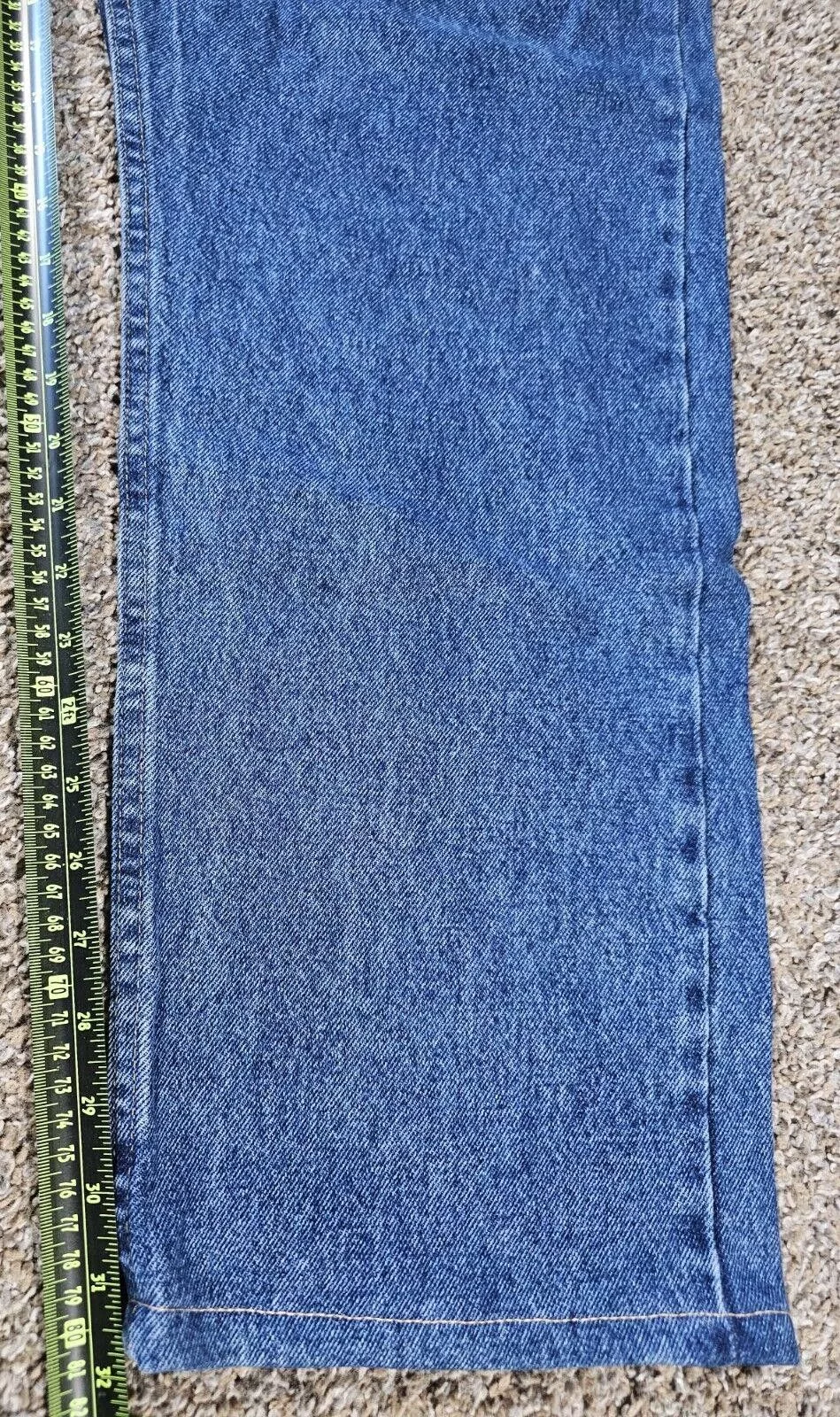 Lee Denim Lee Riders Straight Jeans Size 40x32 Medium Wash Blue