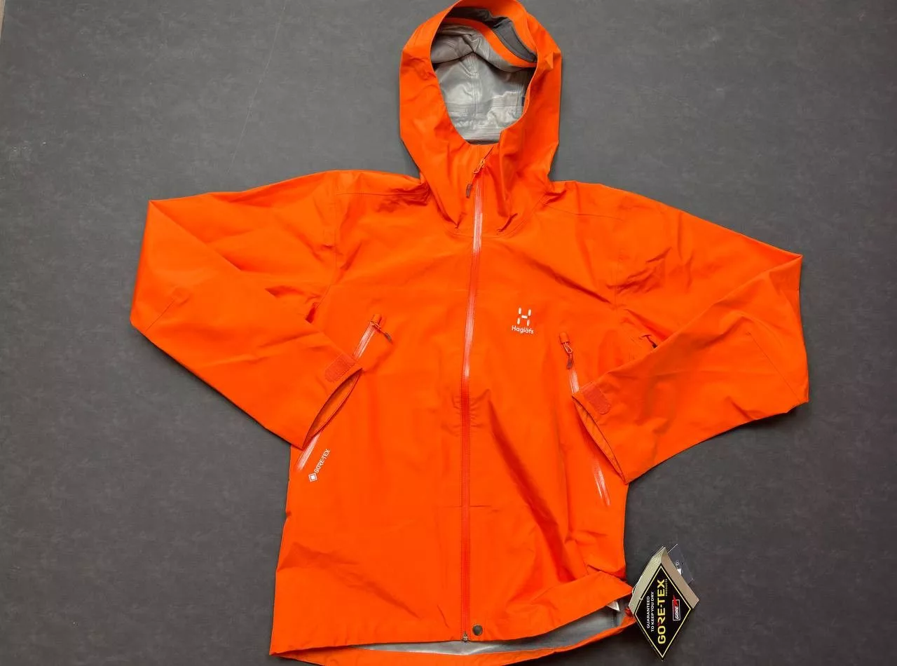 Haglofs Light Jackets Haglofs New Goretex Mens Jacket M Gorpcore Orange