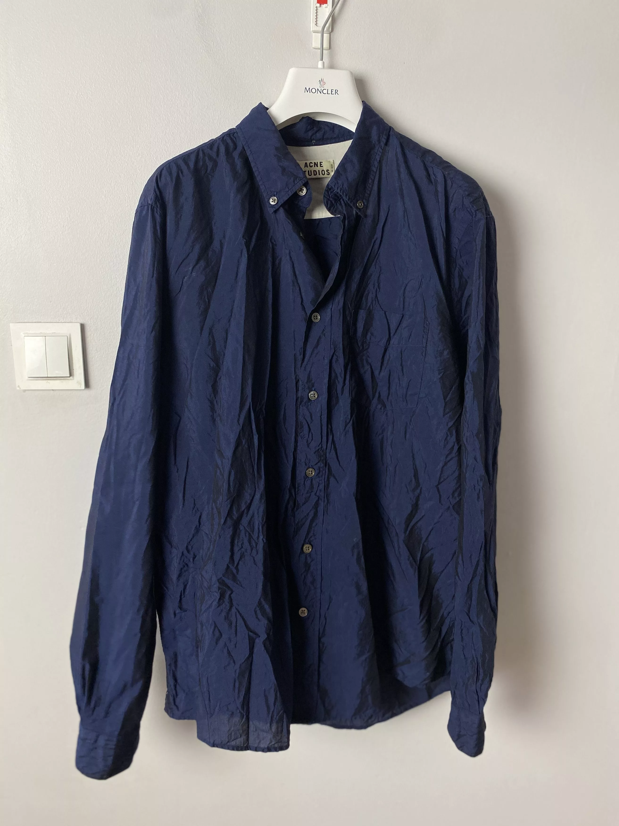 Acne Studios Shirts Button Ups Acne Studios casual formal shirt button ups Blue Luxury