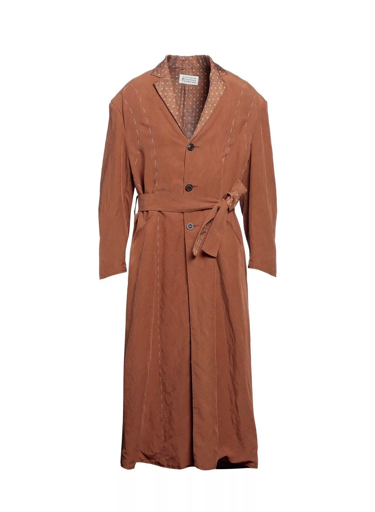 Maison Margiela Light Jackets Maison Margiela Full-length Coat Brown