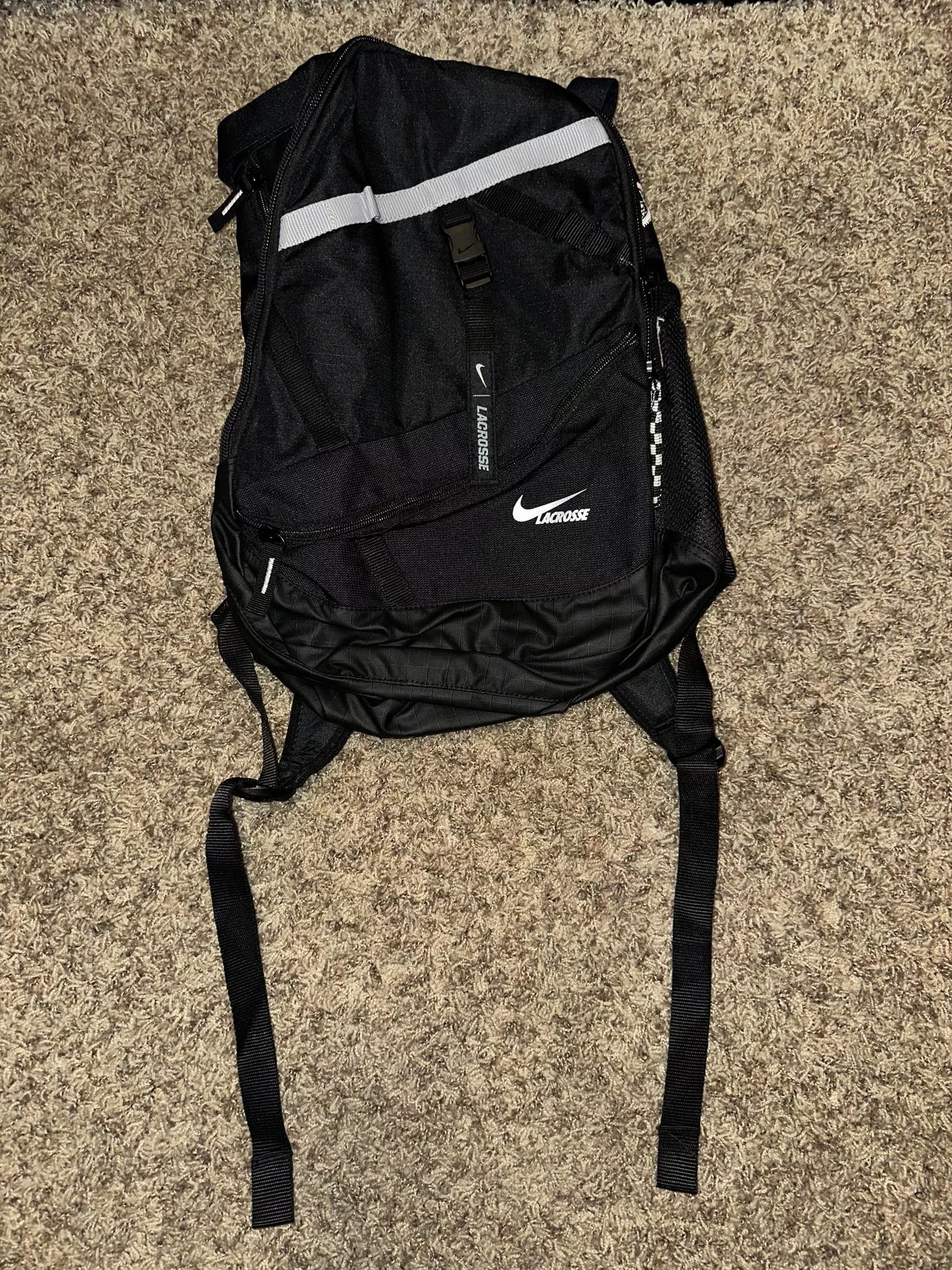 Nike Bags Luggage Nike Max Air Medium Lacrosse Backpack Bag - 2022 Model Black