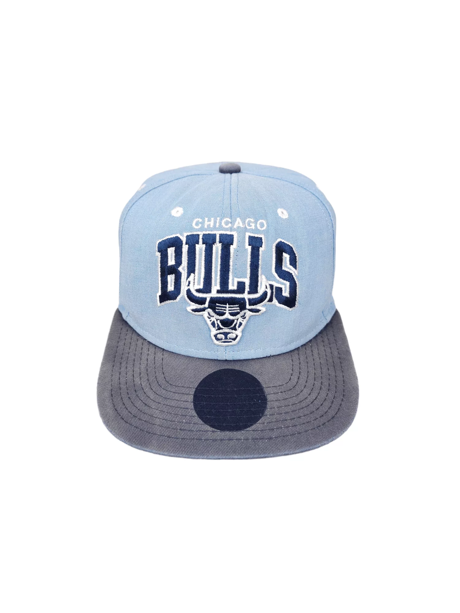 Mitchell & Ness Hats Mitchell & Ness × NBA × Vintage 💎 Super Rare Snap Back CB Faded Logo Hat Cap 90's Y2K Blue