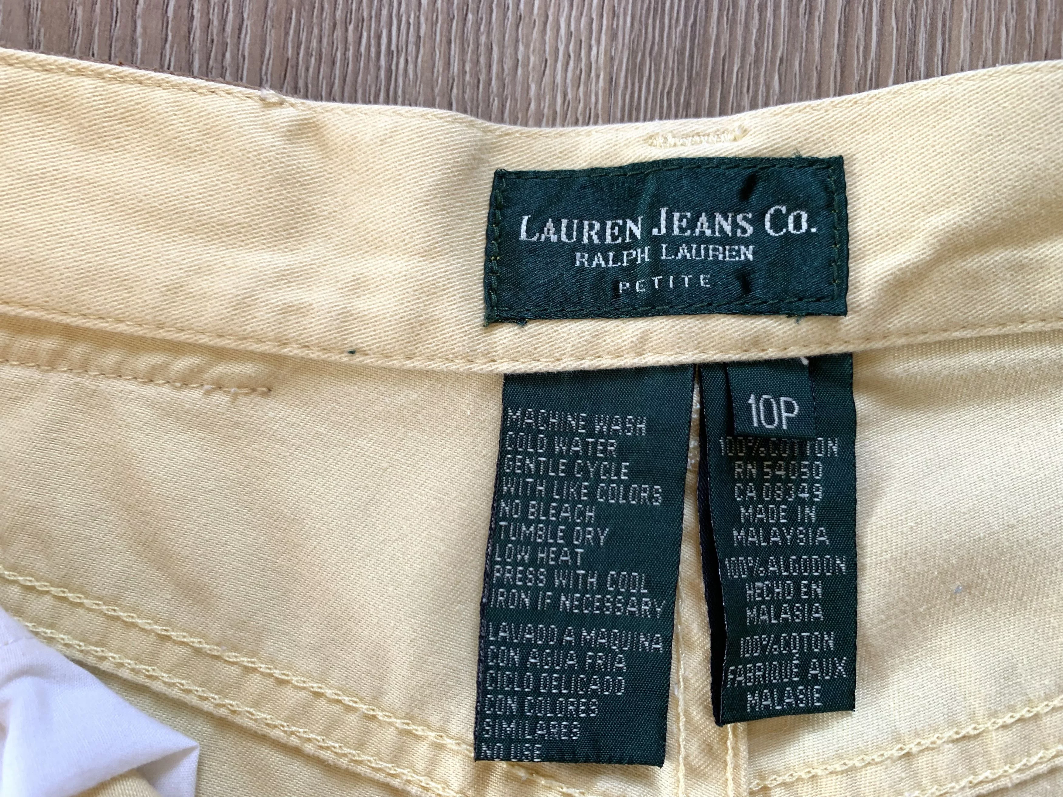 Ralph Lauren Joggers Ralph Lauren × Vintage Ralph Lauren Vintage Womens Breeches Beige Streetwear