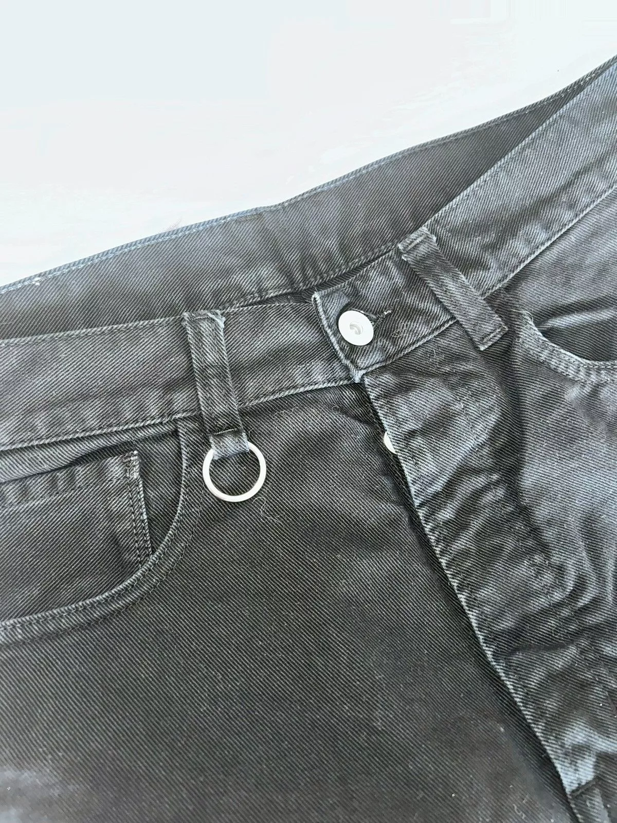 Random Identities Denim Black Denim Random Identities Trousers (32)