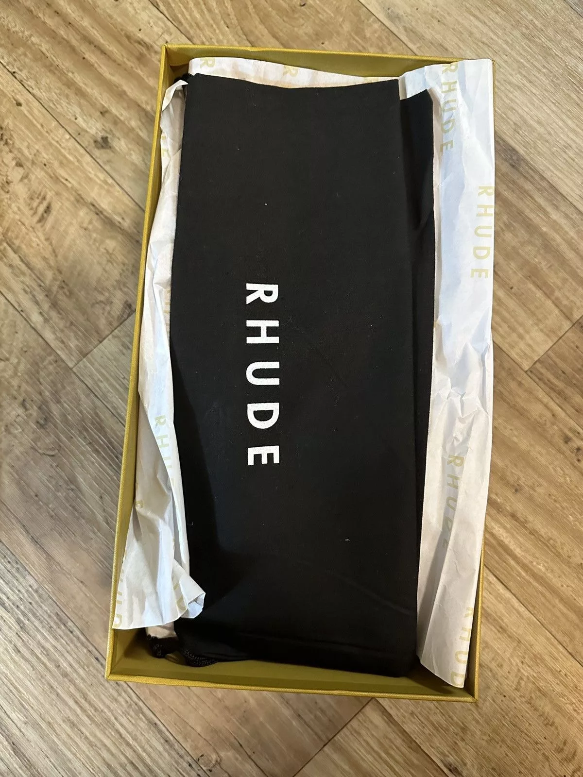 Rhude Low Top Sneakers RHUDE CREAM SHERPA RUNNER White