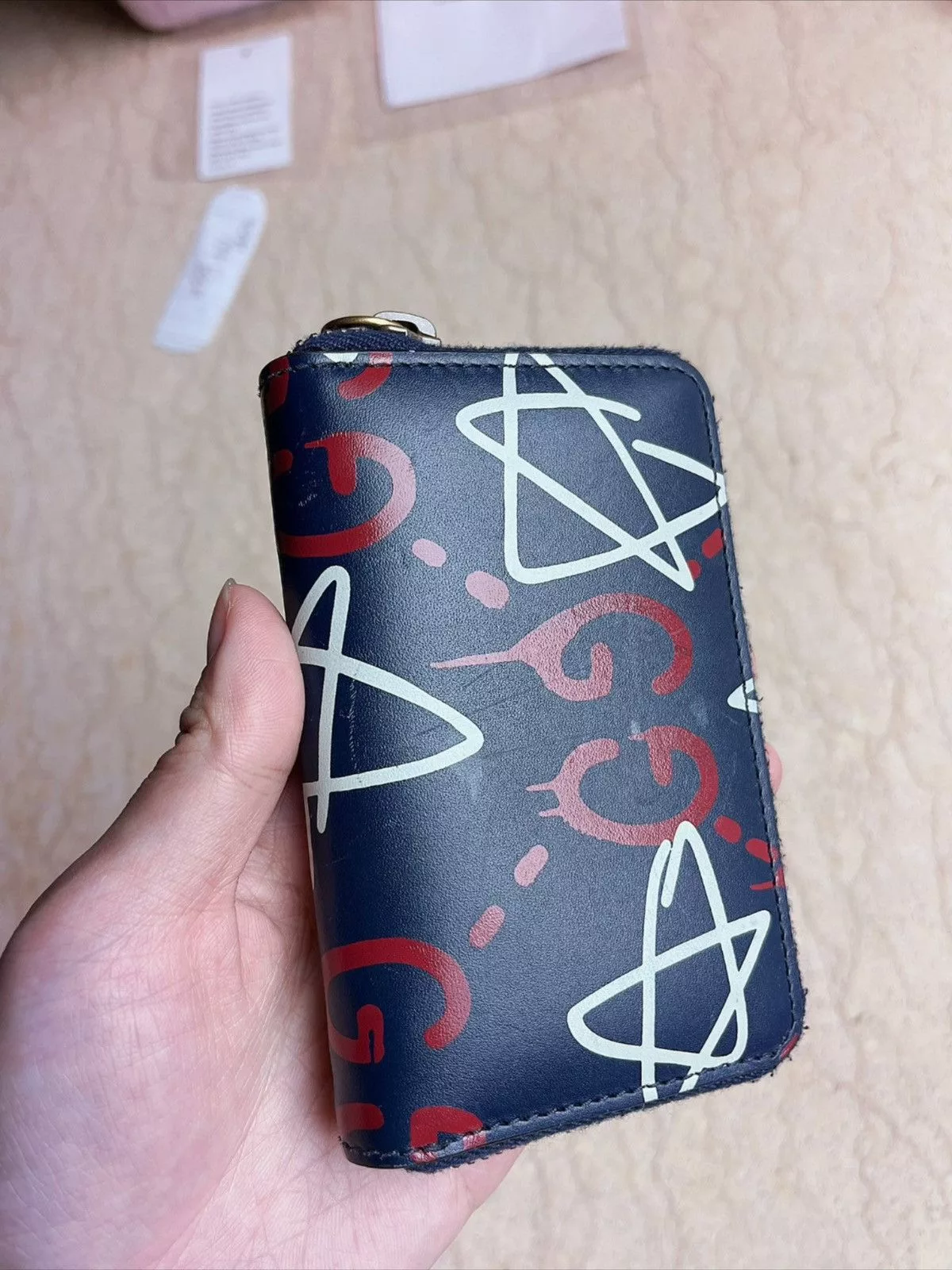 Gucci Wallets Gucci Print wallet Blue