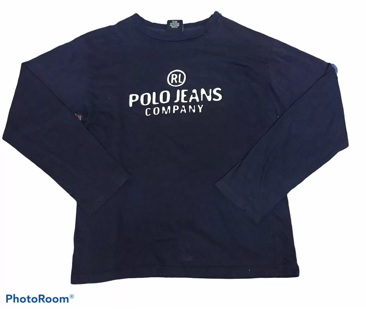 Polo Ralph Lauren Long Sleeve T Shirts Polo Ralph Lauren Polo jeans co by ralph lauren Blue