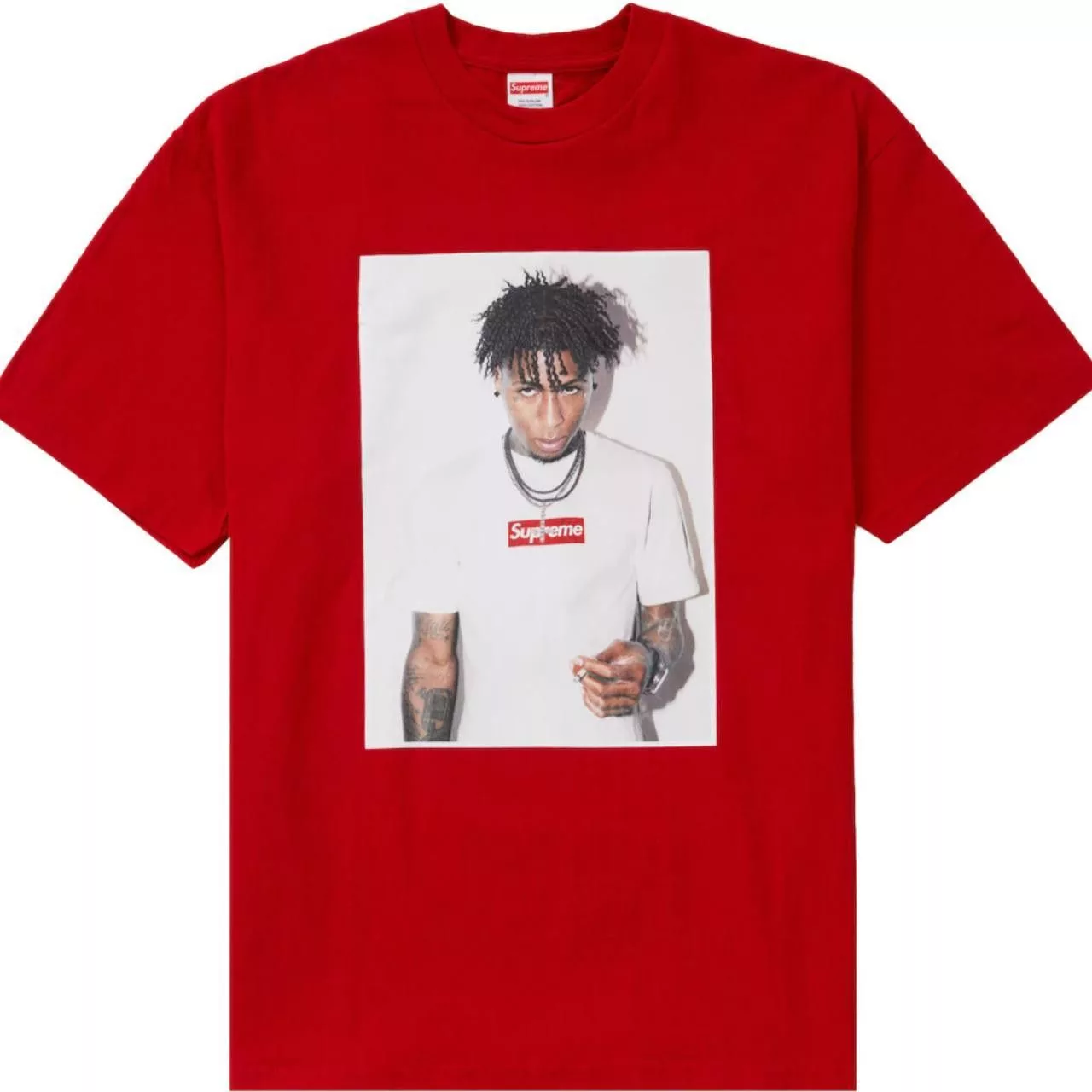 Supreme Supreme Supreme NBA Youngboy Tee - Red