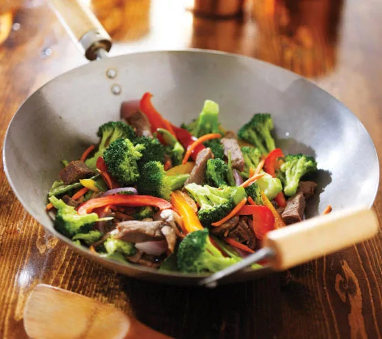 Carbon Steel Wok Set/4