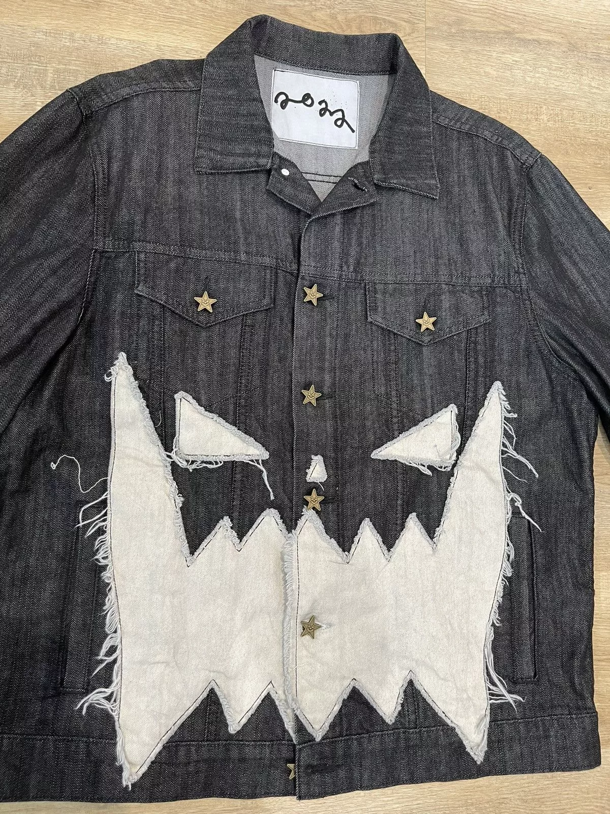 Asspizza Denim Jackets Asspizza Denim Jacket Black