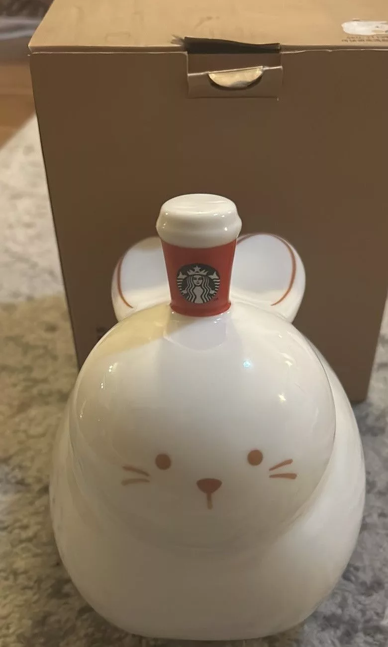 Other Miscellaneous Other Starbucks Rabbit Bunny Coin Bank Ceramic 2023 Lunar New Year Multi