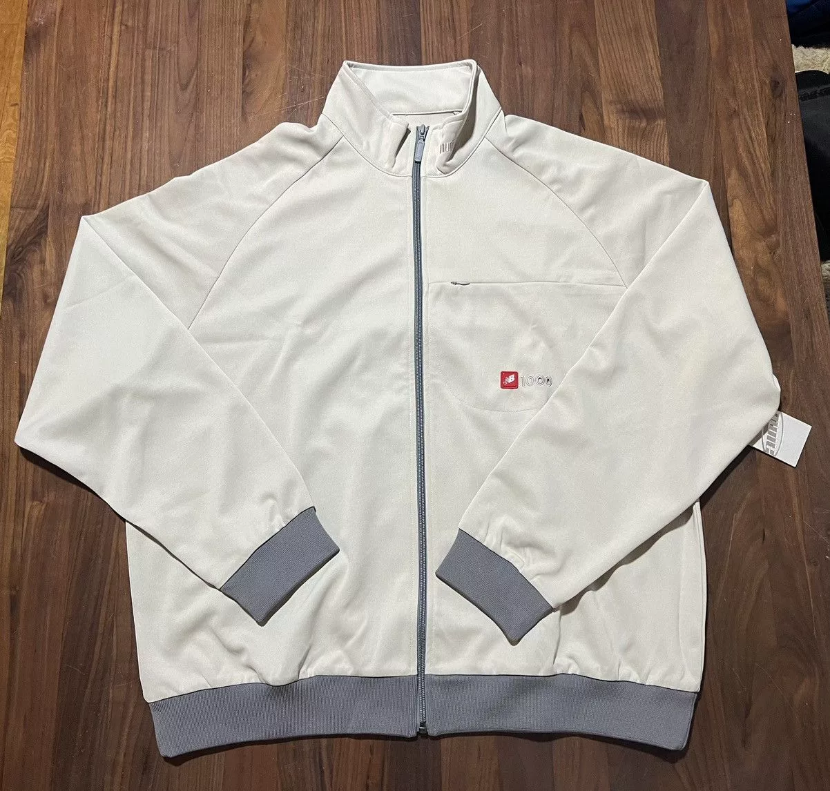 Aime Leon Dore Light Jackets Aime Leon Dore × New Balance Aime Leon Dore ALD New Balance Track Jacket in Moonstruck XL White