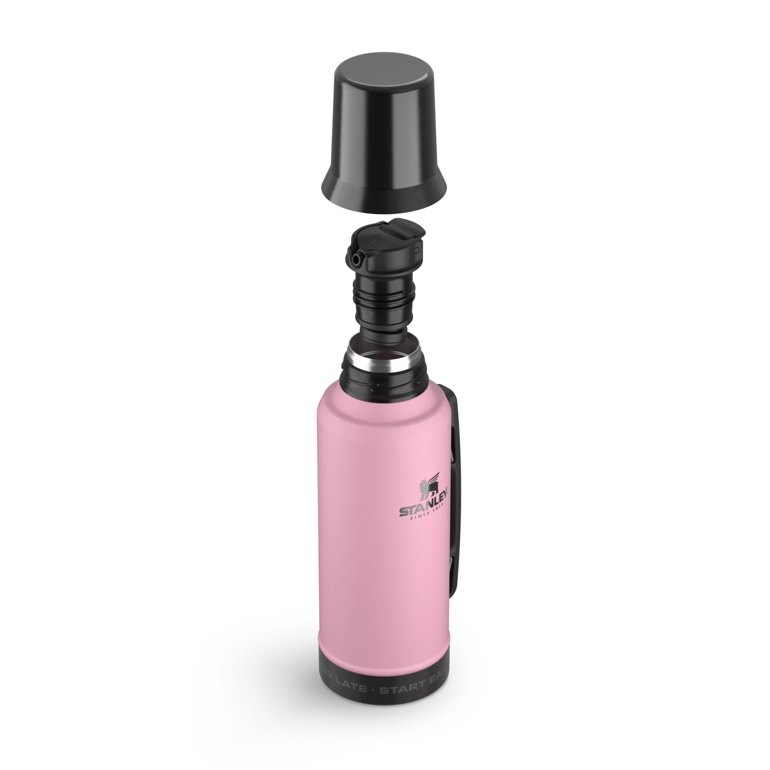 The Messi x Stanley Classic Vacuum Bottle 1.3 QT In Messi GOAT Pink