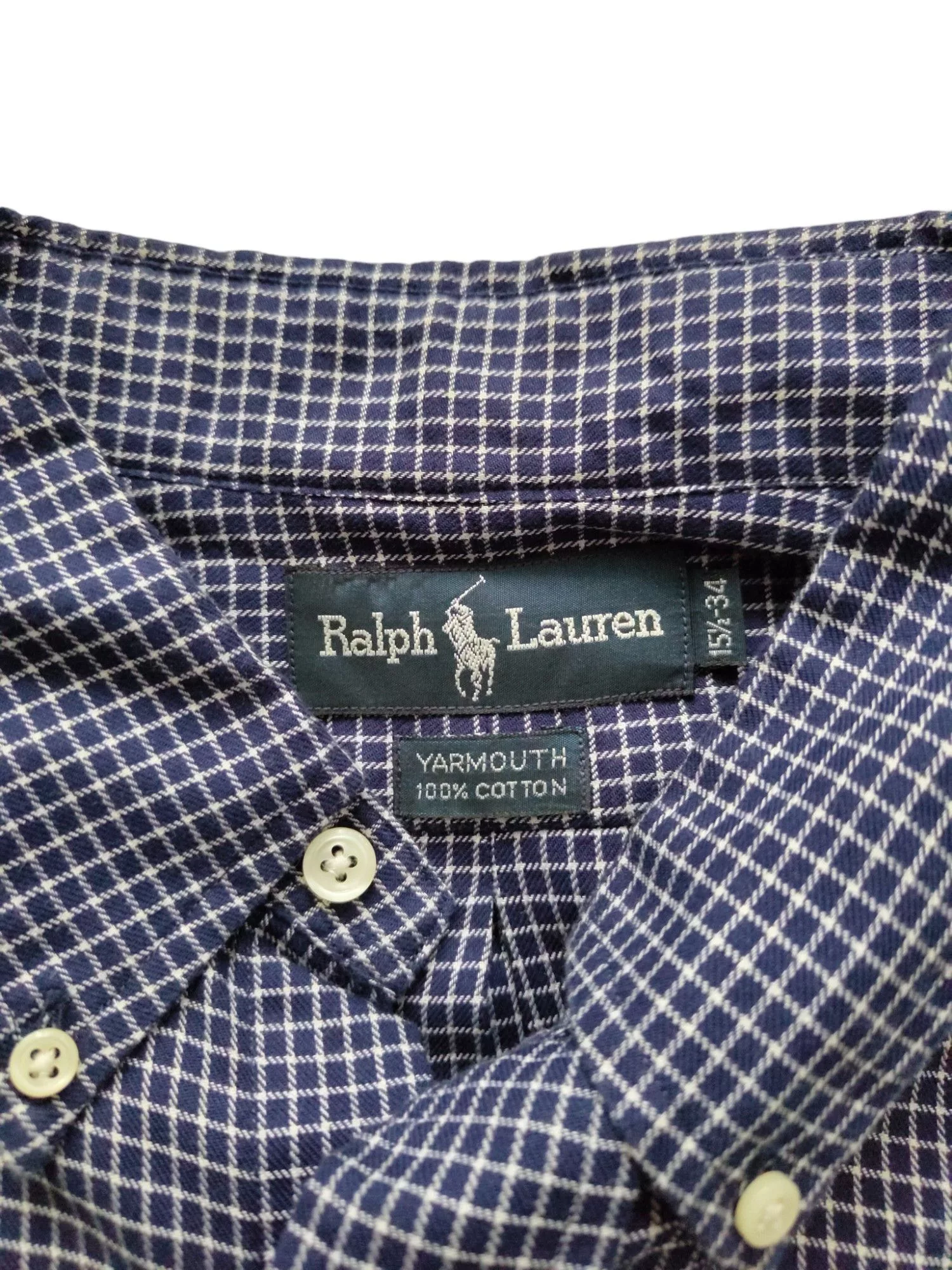 Ralph Lauren Shirts Button Ups Ralph Lauren Blue Checkered Long Sleeves Shirt