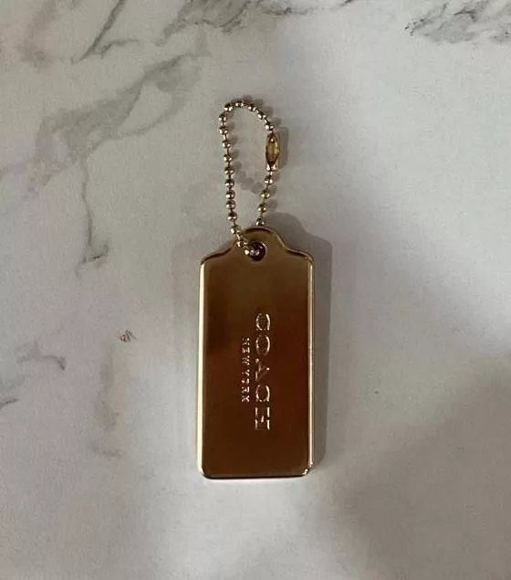 Coach Miscellaneous Coach keychain Gold