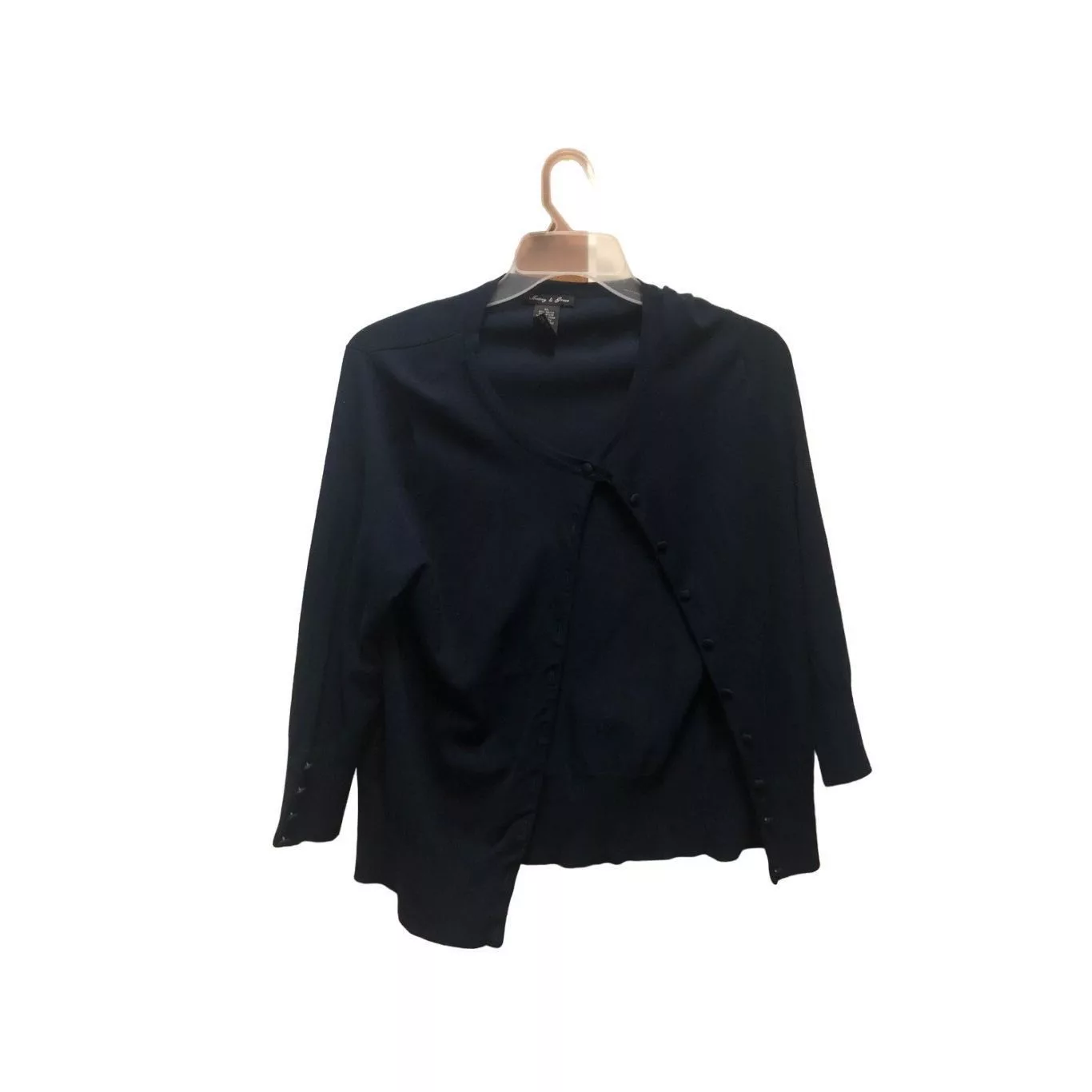 Other Sweaters Other Audrey & Grace Women’s Navy Blue Button Up Cardigan Sweater