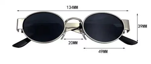 Electric Visual Sunglasses Electric Visual Vintage round frame sunglasses Black