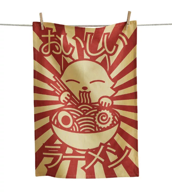 Tasty Ramen Dishtowel