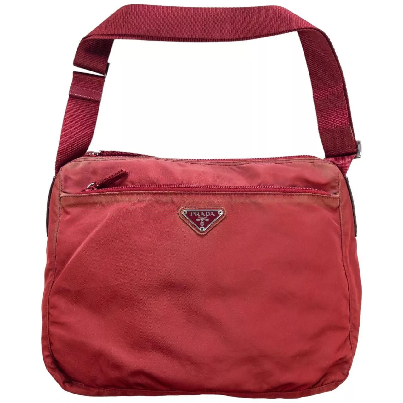Prada Crossbody Bags Vintage Prada Cross Body Bag Red