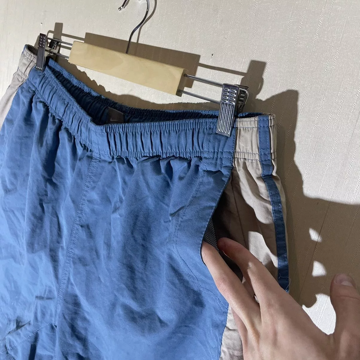 Nike Shorts Nike × Vintage Nike vintage shorts 90s Blue Streetwear