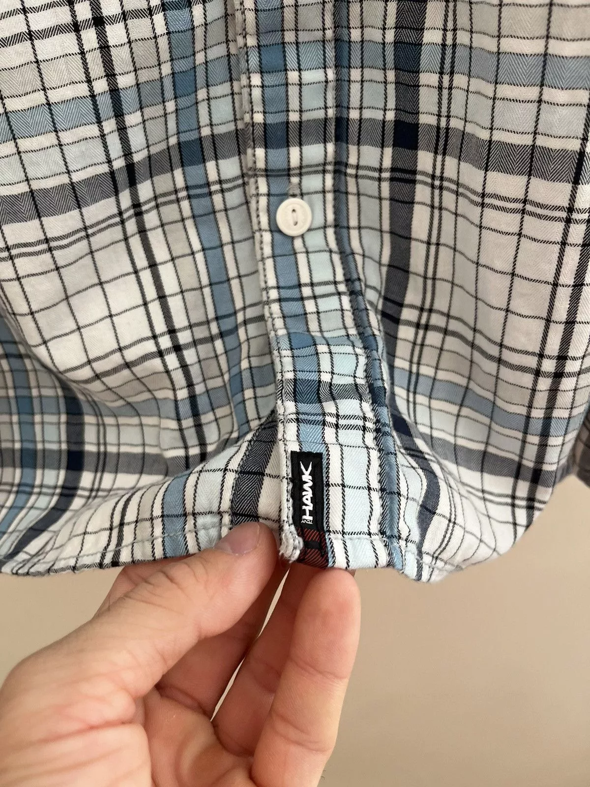 Hook-Ups Shirts Button Ups Hook-Ups × Tony Hawk × Vintage Vintage 00’s Tony Hawk Flannel Shirt Slim Fit Multi