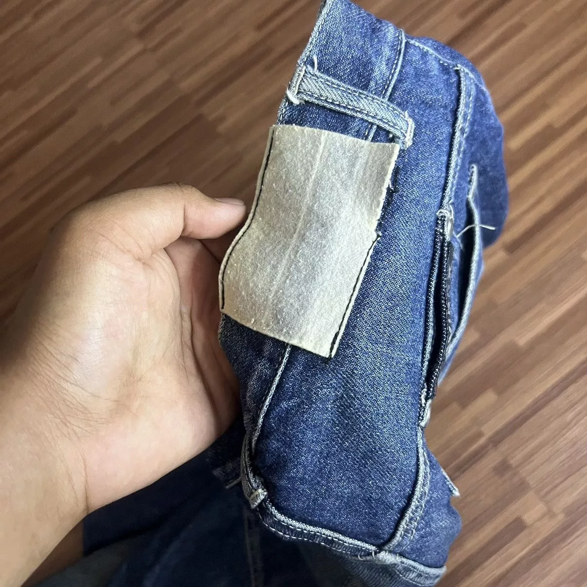 Avirex Denim “AVIREX” DISTRESS JEANS Blue Vintage